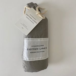 NWT Restoration Hardware Cotton Linen Euro Sham